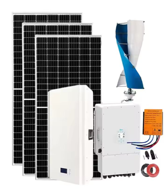 Hybrid Solar and Wind Turbine System