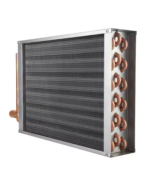 Commercial Copper Tube Aluminum Finned Air Heat Exchanger
