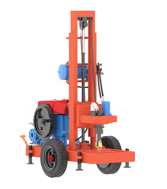 Water Well Drilling 200m Geothermal Drilling Machines