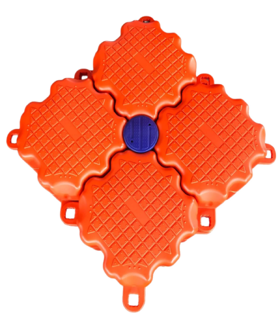 Durable Floating Blocks for Water Platforms and Docks