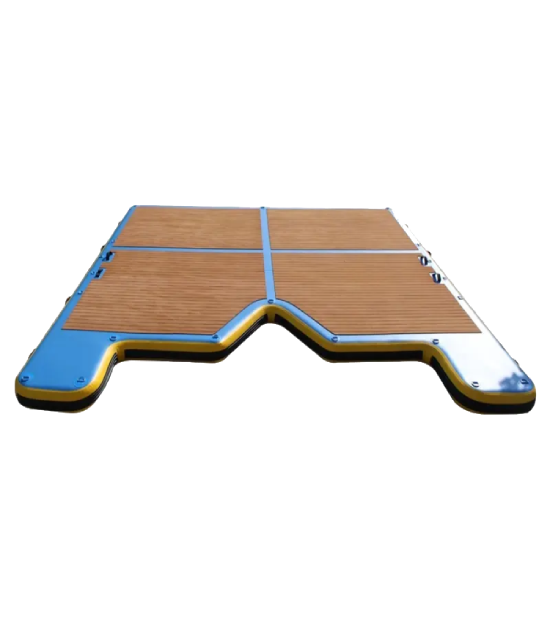 Cheap Inflatable Swim Platform Floating Dock 3x4m