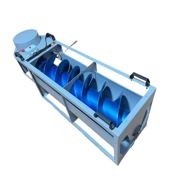 Archimedes water turbines