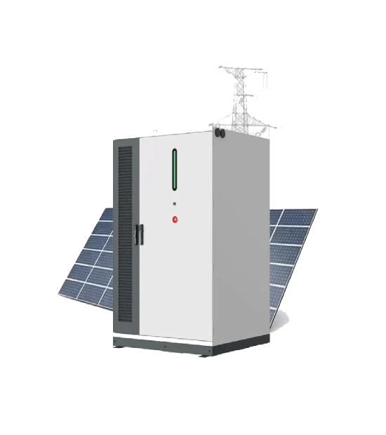 Commercial Solar Energy Storage System with Panel
