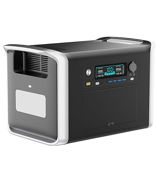 Compact Solar Power Station with AC Output