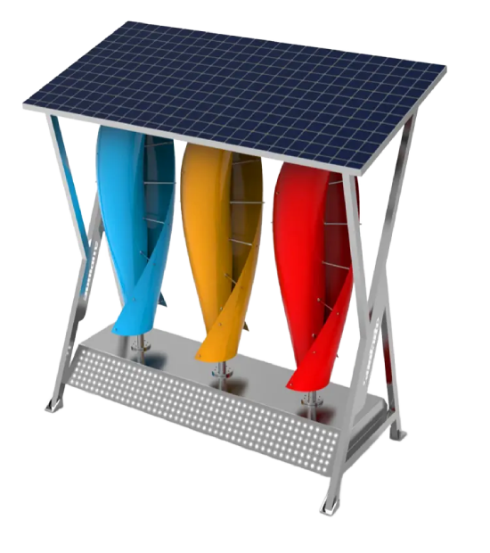 Wind Wheel Solar Hybrid System