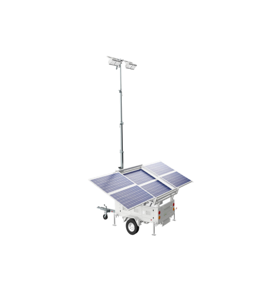 Portable Mobile Solar Light for Sustainable Outdoor