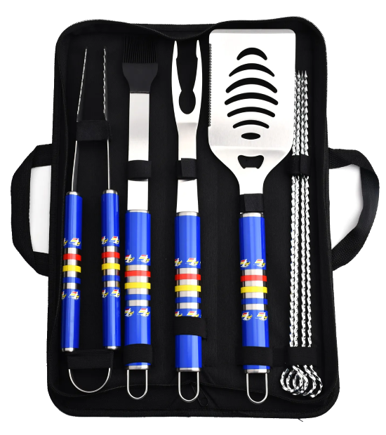 8Pcs Stainless Steel Handle Bbq Tool