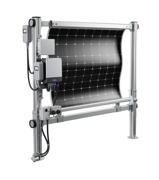 Home Solar Energy System with Flexible Panel