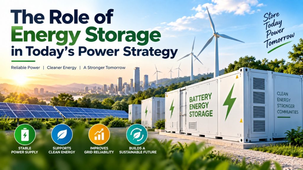 The Role of Energy Storage in Today’s Power Strategy